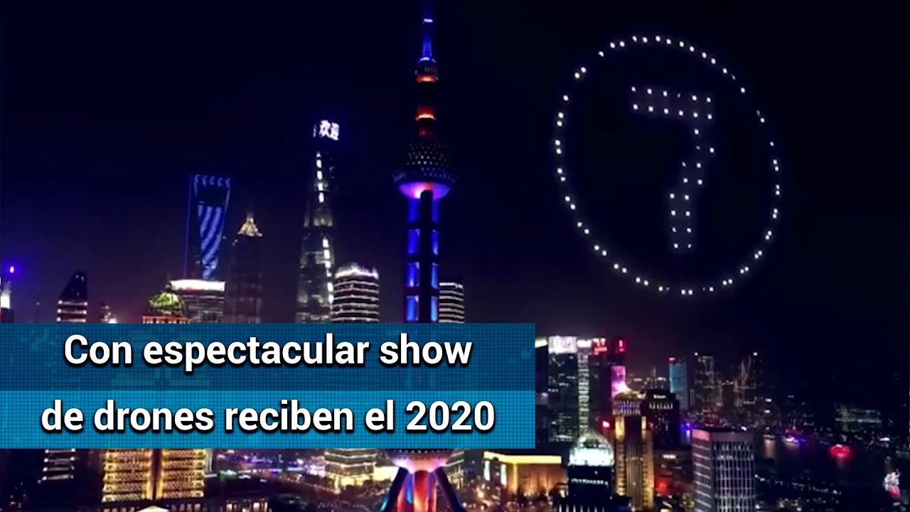 Shanghai drone show 2034